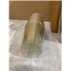 Image 3 : Goodluck 100 Pcs Plastic Cups Clear Bottom Glitter Gold 10oz