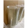 Image 4 : Goodluck 100 Pcs Plastic Cups Clear Bottom Glitter Gold 10oz