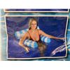 Image 3 : Pool Float Water Hammock 4 In 1 Lounge Chair Pack of 2