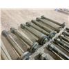 Image 3 : Lot of 20 4 Inch Hex Bolts etc