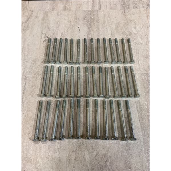 Lot of 40 - 4 Inch Hex Bolts