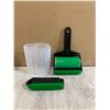 Image 1 : Sticky Roller Pet Hair Remover Brush Reuseable