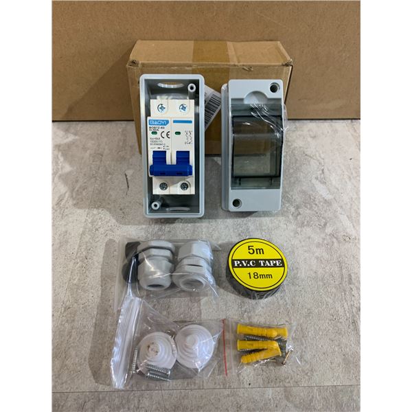 2 Pole DC Miniature Circuit Breaker