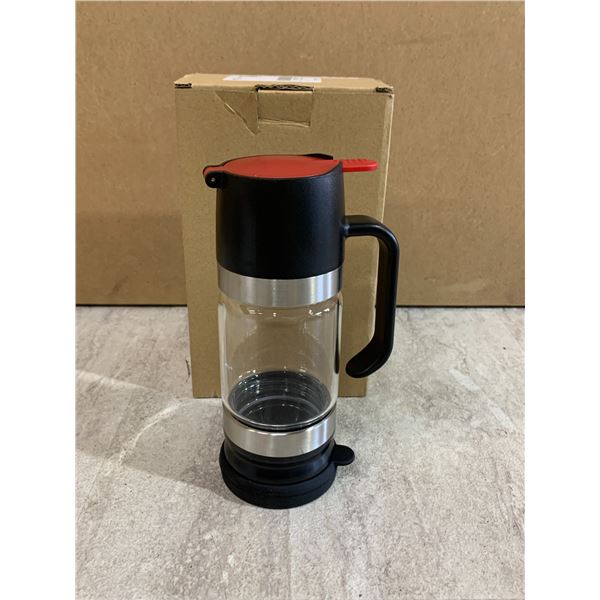 Drip Free Glass Honey Dispenser