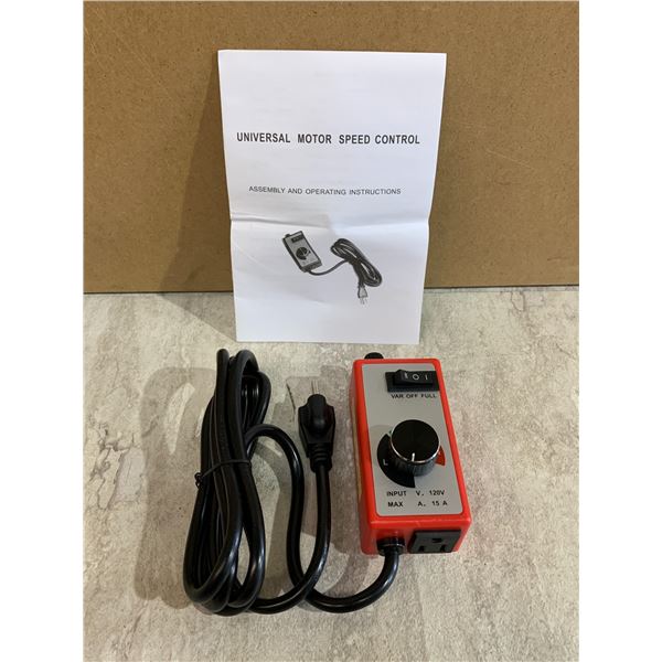120V Variable Speed Controller Kit