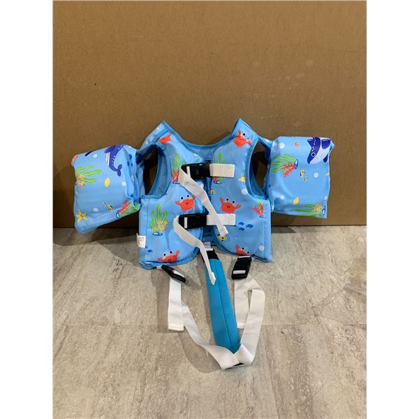 Toddler Swim Vest Float Aids With Arm Wings for 22-58 Lbs