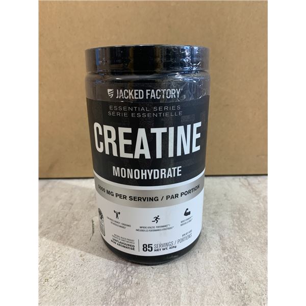 Jacked Factory Essential Series Creatine 5000mg Per Serving 85 Servings