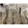 Image 3 : Stainless Steel Paint Scraper Paint Knife or Clay Modeling Tools 6 Pcs With Wood Handles