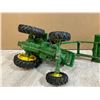 Image 10 : Cast John Deere Tractor w/ Accesory