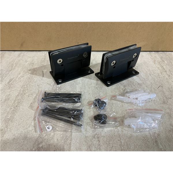 Lot of 2 Dream Line Adjustable Hinge