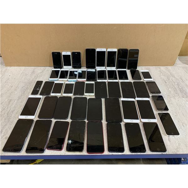 Lot of 47 Apple Iphones All Random Models Untested As Is