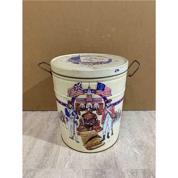 Herr's Liberty Tins Limited Edition Series 10in x 12in High
