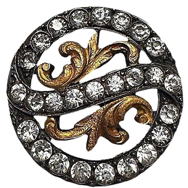 A GORGEOUS DIVISION ONE "GLITZY" BUTTON