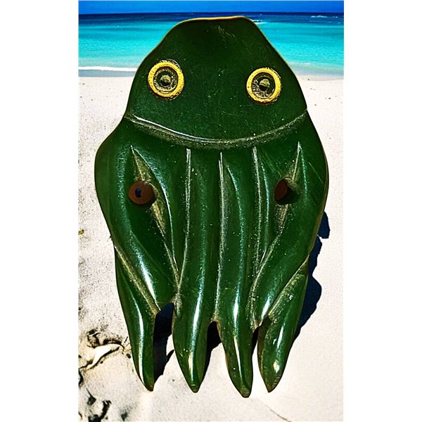 A DIVISION THREE CHUNKY BAKELITE BUTTON