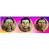 Image 1 : A COMPLETE SET OF 20TH CENTURY LADIES HEAD BUTTONS
