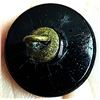 Image 2 : A SCARCE DIVISION ONE BLACK GLASS PICTORIAL BUTTON