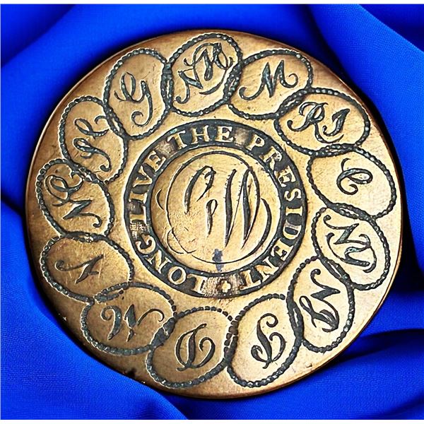 ONE OF THE RAREST BUTTONS IN THE AUCTION