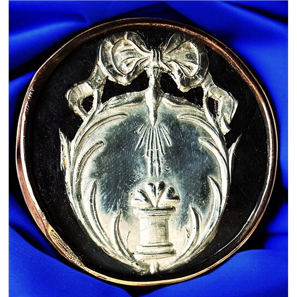 A RARE DIVISION ONE UNDER GLASS BUTTON