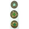 Image 1 : A SMALL CARD OF DIVISION ONE LARGE JEWLED BUTTONS