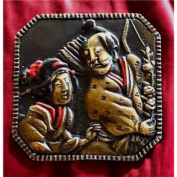 A DIVISION ONE ASIAN THEMED BUTTON