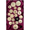 Image 11 : 2 SMALL CARDS OF DIVISION ONE AND THREE CERAMIC BUTTONS