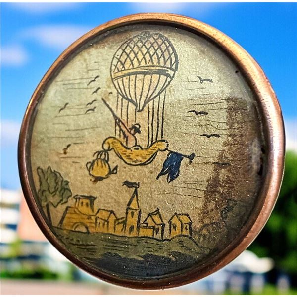 A VERY COOL DIVISION ONE HOT AIR BALLOON SCENE BUTTON