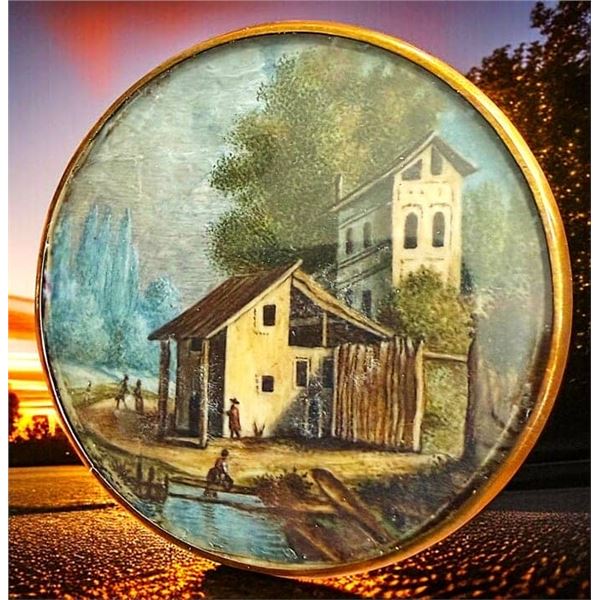 A DIVISION ONE DETAILED SCENE UNDER GLASS BUTTON