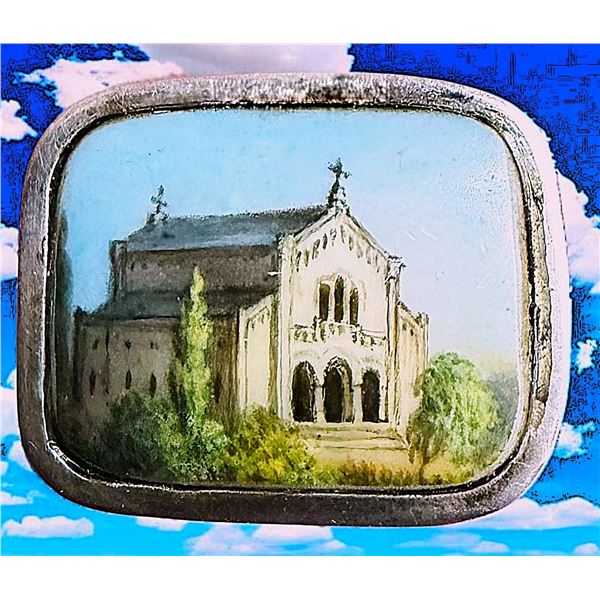 A DIVISION ONE PAINTED SCENE SET IN SILVER