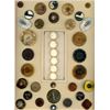 Image 5 : A BOX LOT OF 5 CARDS OF BUTTONS