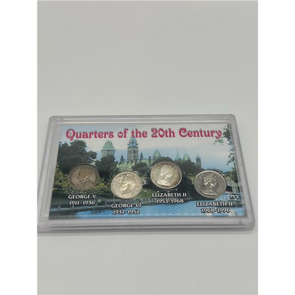 Canada Quarters of the 20th Century Set