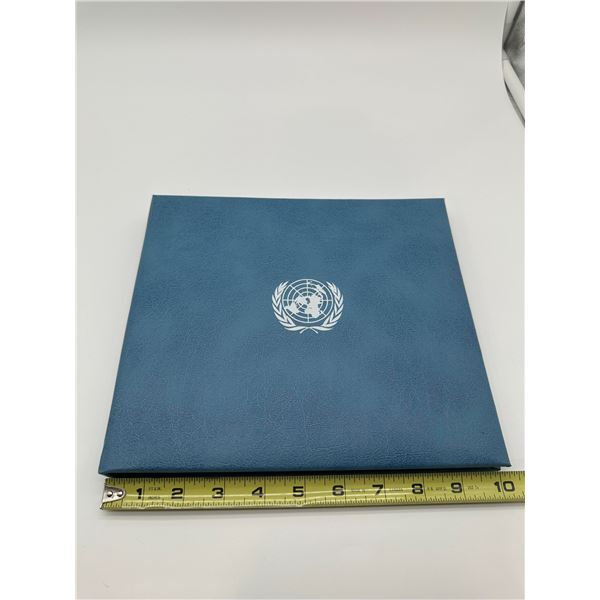1974 United Nations Silver Medallion Cover Album