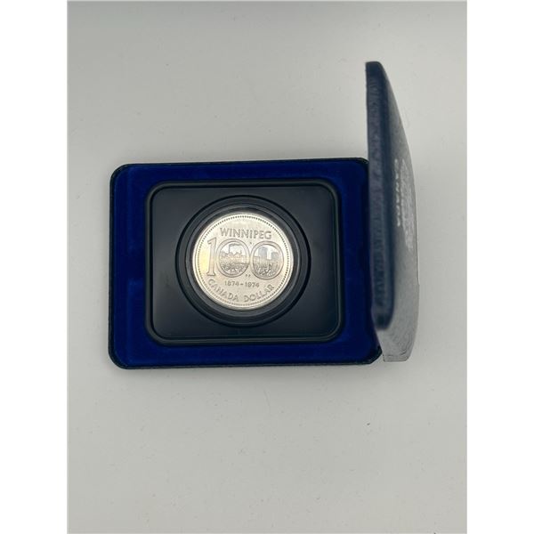 Winnipeg 100 Canada Dollar (1874-1974) Purple Case