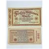 Image 1 : German Hyperinflation Banknotes (2 pcs)
