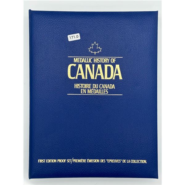Medallic History of Canada Partial Set