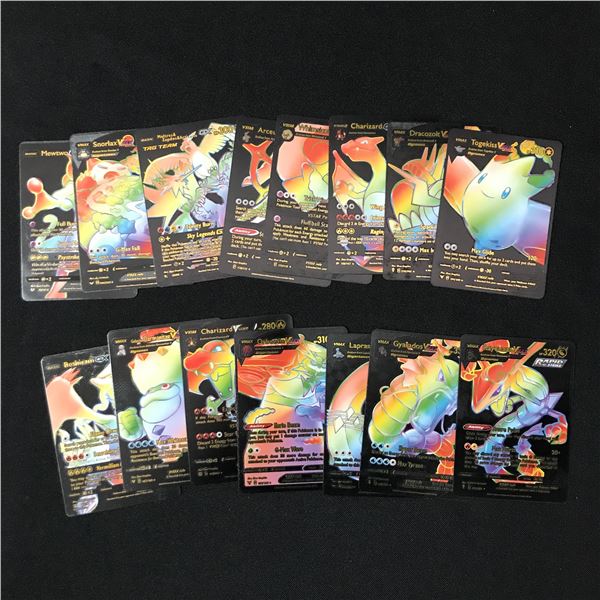 LOT OF LOOSE RAINBOW POKEMON TCG TRADING CARDS