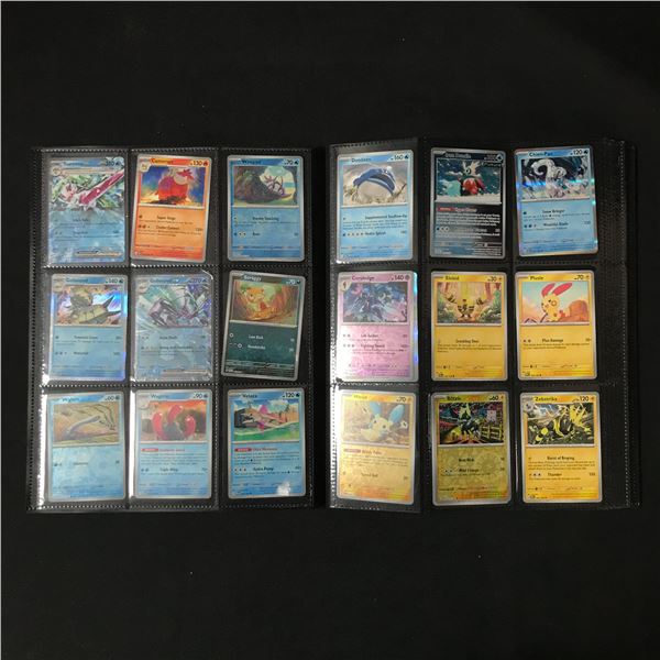 BINDER OF POKEMON TCG TRADING CARDS
