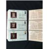 Image 2 : BOOK OF GOLDEN REPLICAS OF UNITED STATES STAMPS - 75 FIRST DAY STAMPS