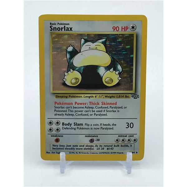 POKEMON TCG SNORLAX 11/64 JUNGLE TRADING CARD