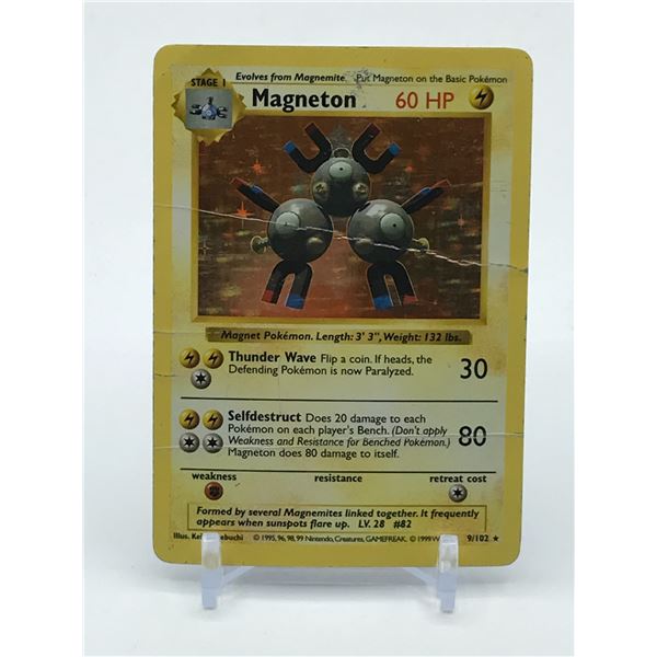 POKEMON TCG MAGNETON 1999 BASE SET TRADING CARD