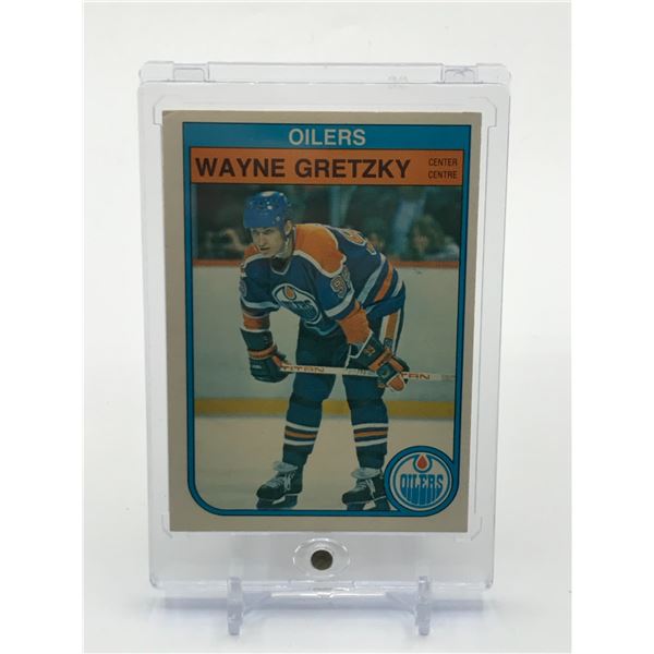 1982 OPC WAYNE GRETZKY TRADING CARD