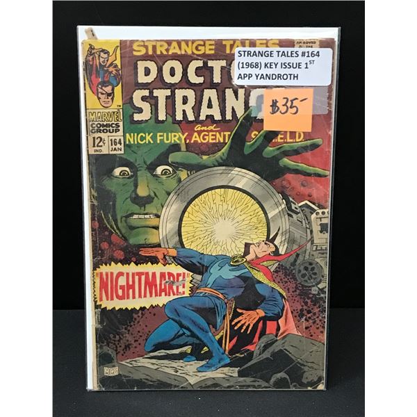 STRANGE TALES #164 1ST APP YANDROTH - MARVEL COMICS