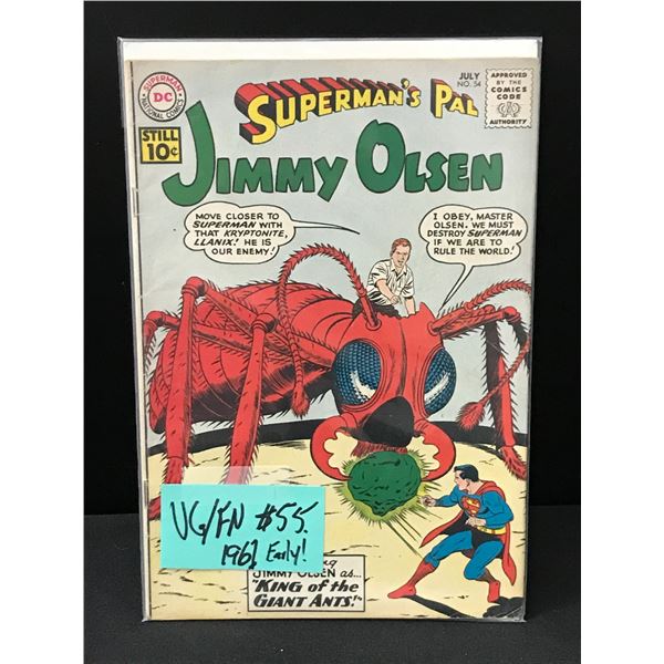 SUPERMAN'S PAL JIMMY OLSEN #54 (1961) - DC COMICS