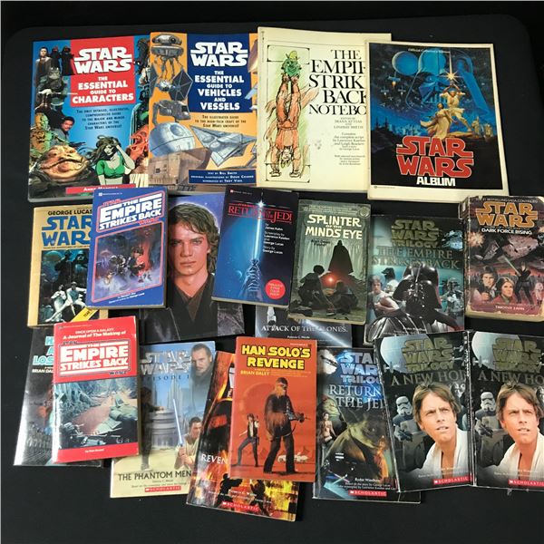 LOT OF STAR WARS BOOKS
