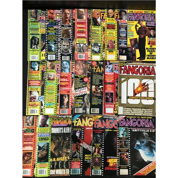 LARGE LOT OF FANGORIA COMICS