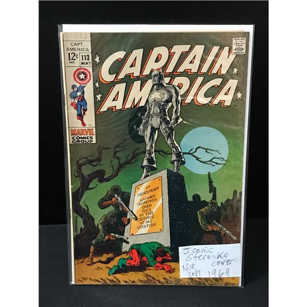 CAPTAIN AMERICA #113 (1969) - MARVEL COMICS