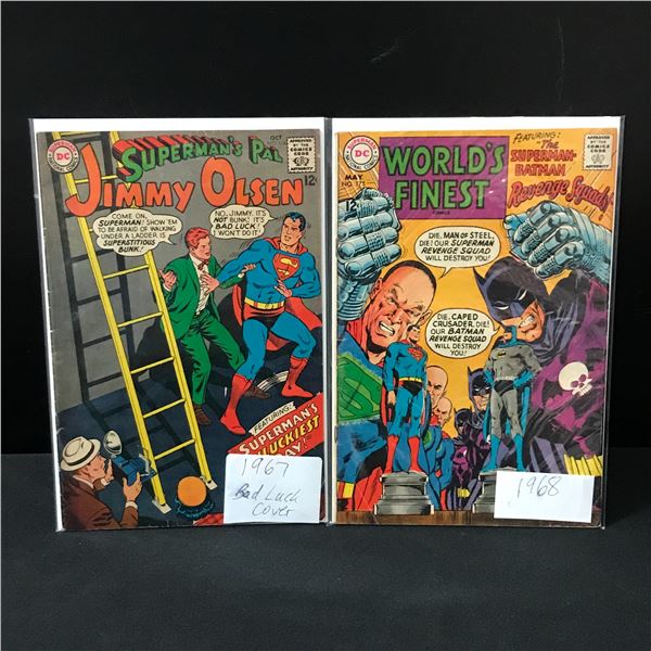 LOT OF 2 DC COMICS (1967/68)