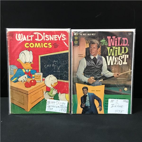LOT OF 2 1950'S / 1960'S COMICS - VARIOUS TITLES AND PUBLISHERS