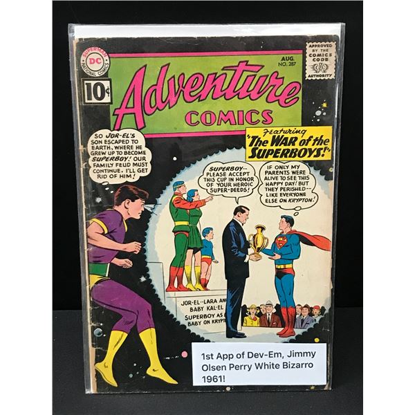 ADVENTURE COMICS #287 (1961) SEVERAL 1ST APPS - DC COMICS