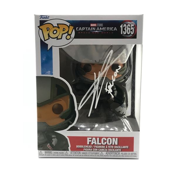 ANTHONY MACKIE SIGNED FALCON FUNKO POP - KB COA