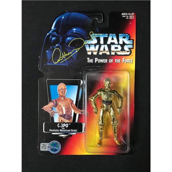 ANTHONY DANIELS SIGNED C3P0 ACTION FIGURE - WWOC COA
